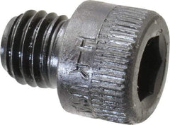 Holo-Krome - 1/4-28 UNF Hex Socket Drive, Socket Cap Screw - Alloy Steel, Black Oxide Finish, Fully Threaded, 1/4" Length Under Head - USA Tool & Supply