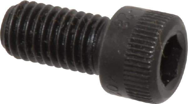 Holo-Krome - 1/4-28 UNF Hex Socket Drive, Socket Cap Screw - Alloy Steel, Black Oxide Finish, Fully Threaded, 1/2" Length Under Head - USA Tool & Supply