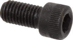 Holo-Krome - 1/4-28 UNF Hex Socket Drive, Socket Cap Screw - Alloy Steel, Black Oxide Finish, Fully Threaded, 1/2" Length Under Head - USA Tool & Supply