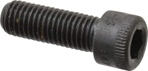 Holo-Krome - 1/4-28 UNF Hex Socket Drive, Socket Cap Screw - Alloy Steel, Black Oxide Finish, Fully Threaded, 3/4" Length Under Head - USA Tool & Supply