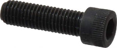 Holo-Krome - 1/4-28 UNF Hex Socket Drive, Socket Cap Screw - Alloy Steel, Black Oxide Finish, Fully Threaded, 7/8" Length Under Head - USA Tool & Supply