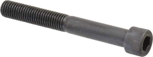 Holo-Krome - 1/4-28 UNF Hex Socket Drive, Socket Cap Screw - Alloy Steel, Black Oxide Finish, Partially Threaded, 2" Length Under Head - USA Tool & Supply