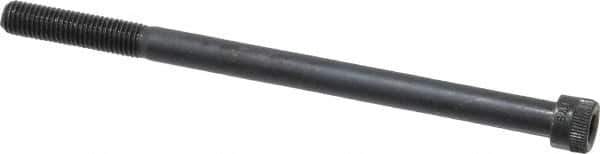 Holo-Krome - 1/4-28 UNF Hex Socket Drive, Socket Cap Screw - Alloy Steel, Black Oxide Finish, Partially Threaded, 4" Length Under Head - USA Tool & Supply