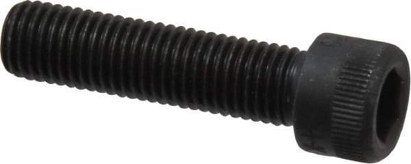 Holo-Krome - 5/16-24 UNF Hex Socket Drive, Socket Cap Screw - Alloy Steel, Black Oxide Finish, Fully Threaded, 1-1/4" Length Under Head - USA Tool & Supply