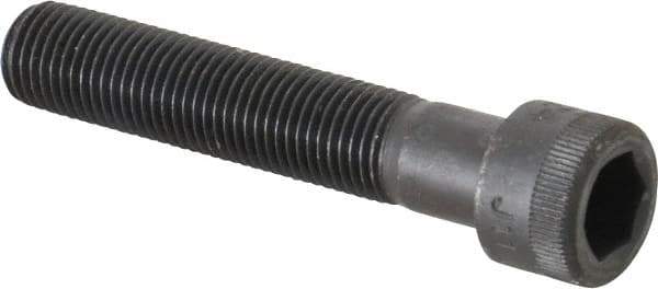 Holo-Krome - 3/8-24 UNF Hex Socket Drive, Socket Cap Screw - Alloy Steel, Black Oxide Finish, Partially Threaded, 2" Length Under Head - USA Tool & Supply