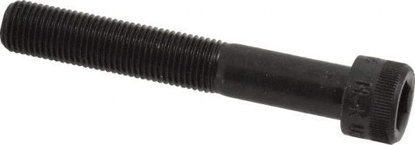 Holo-Krome - 3/8-24 UNF Hex Socket Drive, Socket Cap Screw - Alloy Steel, Black Oxide Finish, Partially Threaded, 2-1/2" Length Under Head - USA Tool & Supply