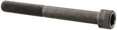 Holo-Krome - 3/8-24 UNF Hex Socket Drive, Socket Cap Screw - Alloy Steel, Black Oxide Finish, Partially Threaded, 3-1/2" Length Under Head - USA Tool & Supply