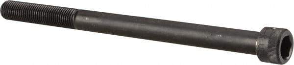 Holo-Krome - 3/8-24 UNF Hex Socket Drive, Socket Cap Screw - Alloy Steel, Black Oxide Finish, Partially Threaded, 5" Length Under Head - USA Tool & Supply