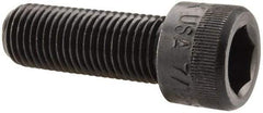 Holo-Krome - 7/16-20 UNF Hex Socket Drive, Socket Cap Screw - Alloy Steel, Black Oxide Finish, Fully Threaded, 1-1/4" Length Under Head - USA Tool & Supply