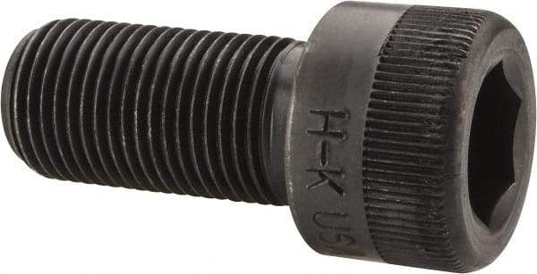 Holo-Krome - 7/16-20 UNF Hex Socket Drive, Socket Cap Screw - Alloy Steel, Black Oxide Finish, Fully Threaded, 1-1/2" Length Under Head - USA Tool & Supply