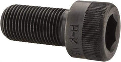 Holo-Krome - 7/16-20 UNF Hex Socket Drive, Socket Cap Screw - Alloy Steel, Black Oxide Finish, Fully Threaded, 1-1/2" Length Under Head - USA Tool & Supply