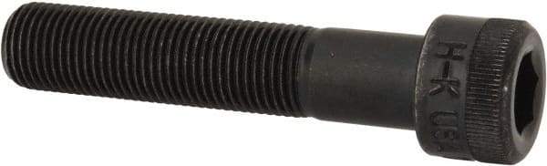 Holo-Krome - 1/2-20 UNF Hex Socket Drive, Socket Cap Screw - Alloy Steel, Black Oxide Finish, Partially Threaded, 2-1/2" Length Under Head - USA Tool & Supply