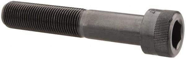 Holo-Krome - 5/8-18 UNF Hex Socket Drive, Socket Cap Screw - Alloy Steel, Black Oxide Finish, Partially Threaded, 3-1/2" Length Under Head - USA Tool & Supply