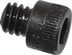 Holo-Krome - 1/4-20 UNC Hex Socket Drive, Socket Cap Screw - Alloy Steel, Black Oxide Finish, Fully Threaded, 1/4" Length Under Head - USA Tool & Supply