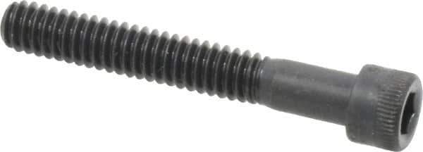 Holo-Krome - 1/4-20 UNC Hex Socket Drive, Socket Cap Screw - Alloy Steel, Black Oxide Finish, Partially Threaded, 1-3/4" Length Under Head - USA Tool & Supply