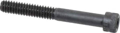 Holo-Krome - 1/4-20 UNC Hex Socket Drive, Socket Cap Screw - Alloy Steel, Black Oxide Finish, Partially Threaded, 2" Length Under Head - USA Tool & Supply