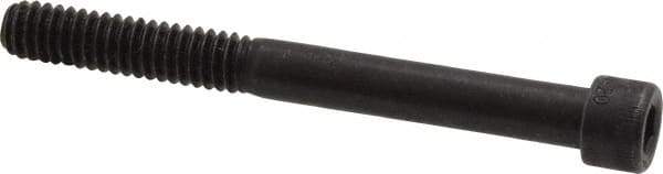 Holo-Krome - 1/4-20 UNC Hex Socket Drive, Socket Cap Screw - Alloy Steel, Black Oxide Finish, Partially Threaded, 2-1/2" Length Under Head - USA Tool & Supply