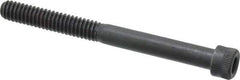 Holo-Krome - 1/4-20 UNC Hex Socket Drive, Socket Cap Screw - Alloy Steel, Black Oxide Finish, Partially Threaded, 2-3/4" Length Under Head - USA Tool & Supply