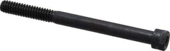 Holo-Krome - 1/4-20 UNC Hex Socket Drive, Socket Cap Screw - Alloy Steel, Black Oxide Finish, Partially Threaded, 3" Length Under Head - USA Tool & Supply