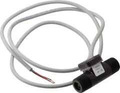 Gems Sensors - 200 psi, Nylon Housing, Turbine Flow Rate Sensor - 0.26 to 4 Flow Set Point, 0.26 to 4 GPM - USA Tool & Supply