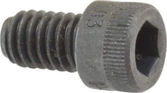 Holo-Krome - 5/16-18 UNC Hex Socket Drive, Socket Cap Screw - Alloy Steel, Black Oxide Finish, Fully Threaded, 1/2" Length Under Head - USA Tool & Supply
