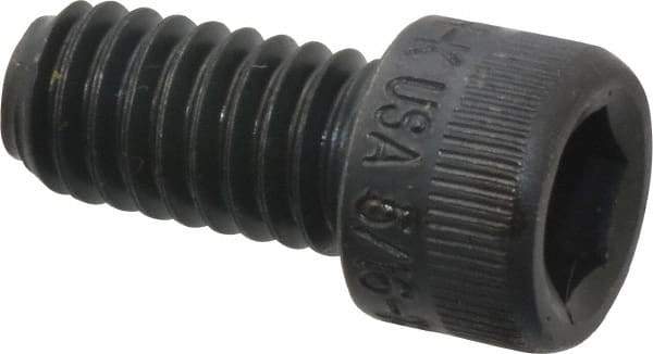 Holo-Krome - 5/16-18 UNC Hex Socket Drive, Socket Cap Screw - Alloy Steel, Black Oxide Finish, Fully Threaded, 5/8" Length Under Head - USA Tool & Supply