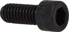 Holo-Krome - 5/16-18 UNC Hex Socket Drive, Socket Cap Screw - Alloy Steel, Black Oxide Finish, Fully Threaded, 3/4" Length Under Head - USA Tool & Supply