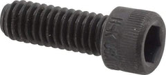 Holo-Krome - 5/16-18 UNC Hex Socket Drive, Socket Cap Screw - Alloy Steel, Black Oxide Finish, Fully Threaded, 7/8" Length Under Head - USA Tool & Supply