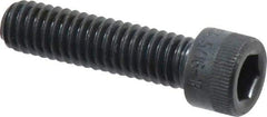 Holo-Krome - 5/16-18 UNC Hex Socket Drive, Socket Cap Screw - Alloy Steel, Black Oxide Finish, Fully Threaded, 1-1/4" Length Under Head - USA Tool & Supply