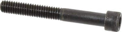 Holo-Krome - 5/16-18 UNC Hex Socket Drive, Socket Cap Screw - Alloy Steel, Black Oxide Finish, Partially Threaded, 2-1/2" Length Under Head - USA Tool & Supply