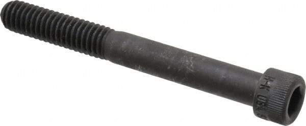 Holo-Krome - 5/16-18 UNC Hex Socket Drive, Socket Cap Screw - Alloy Steel, Black Oxide Finish, Partially Threaded, 2-3/4" Length Under Head - USA Tool & Supply