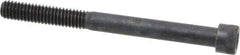 Holo-Krome - 5/16-18 UNC Hex Socket Drive, Socket Cap Screw - Alloy Steel, Black Oxide Finish, Partially Threaded, 3-1/2" Length Under Head - USA Tool & Supply