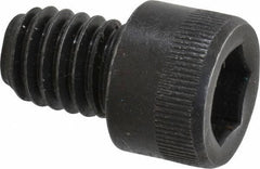 Holo-Krome - 3/8-16 UNC Hex Socket Drive, Socket Cap Screw - Alloy Steel, Black Oxide Finish, Fully Threaded, 1/2" Length Under Head - USA Tool & Supply