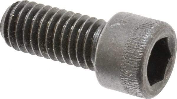 Holo-Krome - 3/8-16 UNC Hex Socket Drive, Socket Cap Screw - Alloy Steel, Black Oxide Finish, Fully Threaded, 7/8" Length Under Head - USA Tool & Supply