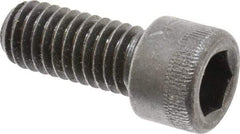 Holo-Krome - 3/8-16 UNC Hex Socket Drive, Socket Cap Screw - Alloy Steel, Black Oxide Finish, Fully Threaded, 7/8" Length Under Head - USA Tool & Supply