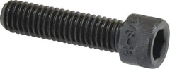 Holo-Krome - 3/8-16 UNC Hex Socket Drive, Socket Cap Screw - Alloy Steel, Black Oxide Finish, Fully Threaded, 1-1/2" Length Under Head - USA Tool & Supply