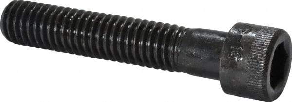 Holo-Krome - 3/8-16 UNC Hex Socket Drive, Socket Cap Screw - Alloy Steel, Black Oxide Finish, Partially Threaded, 2" Length Under Head - USA Tool & Supply