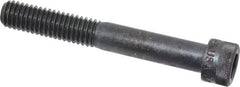 Holo-Krome - 3/8-16 UNC Hex Socket Drive, Socket Cap Screw - Alloy Steel, Black Oxide Finish, Partially Threaded, 2-3/4" Length Under Head - USA Tool & Supply