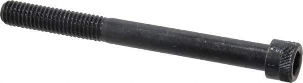 Holo-Krome - 3/8-16 UNC Hex Socket Drive, Socket Cap Screw - Alloy Steel, Black Oxide Finish, Partially Threaded, 4" Length Under Head - USA Tool & Supply