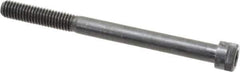 Holo-Krome - 3/8-16 UNC Hex Socket Drive, Socket Cap Screw - Alloy Steel, Black Oxide Finish, Partially Threaded, 4-1/2" Length Under Head - USA Tool & Supply