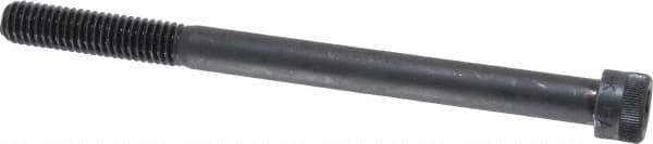Holo-Krome - 3/8-16 UNC Hex Socket Drive, Socket Cap Screw - Alloy Steel, Black Oxide Finish, Partially Threaded, 5" Length Under Head - USA Tool & Supply