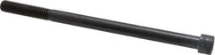 Holo-Krome - 3/8-16 UNC Hex Socket Drive, Socket Cap Screw - Alloy Steel, Black Oxide Finish, Partially Threaded, 6" Length Under Head - USA Tool & Supply