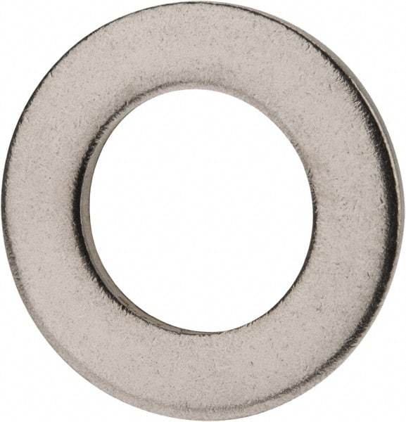 Value Collection - M16 Screw, Grade 316 Stainless Steel Standard Flat Washer - 17mm ID x 30mm OD, Plain Finish - USA Tool & Supply