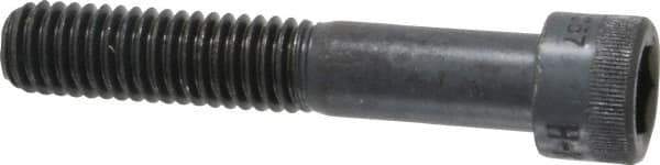 Holo-Krome - 7/16-14 UNC Hex Socket Drive, Socket Cap Screw - Alloy Steel, Black Oxide Finish, Partially Threaded, 2-1/2" Length Under Head - USA Tool & Supply