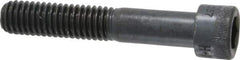 Holo-Krome - 7/16-14 UNC Hex Socket Drive, Socket Cap Screw - Alloy Steel, Black Oxide Finish, Partially Threaded, 2-1/2" Length Under Head - USA Tool & Supply