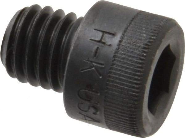 Holo-Krome - 1/2-13 UNC Hex Socket Drive, Socket Cap Screw - Alloy Steel, Black Oxide Finish, Fully Threaded, 1/2" Length Under Head - USA Tool & Supply