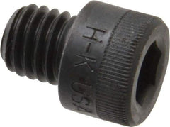 Holo-Krome - 1/2-13 UNC Hex Socket Drive, Socket Cap Screw - Alloy Steel, Black Oxide Finish, Fully Threaded, 1/2" Length Under Head - USA Tool & Supply