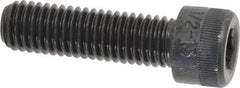 Holo-Krome - 1/2-13 UNC Hex Socket Drive, Socket Cap Screw - Alloy Steel, Black Oxide Finish, Fully Threaded, 1-3/4" Length Under Head - USA Tool & Supply