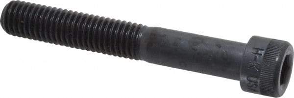 Holo-Krome - 1/2-13 UNC Hex Socket Drive, Socket Cap Screw - Alloy Steel, Black Oxide Finish, Partially Threaded, 3-1/2" Length Under Head - USA Tool & Supply