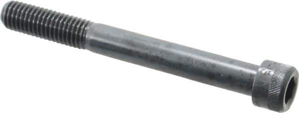 Holo-Krome - 1/2-13 UNC Hex Socket Drive, Socket Cap Screw - Alloy Steel, Black Oxide Finish, Partially Threaded, 4-1/2" Length Under Head - USA Tool & Supply